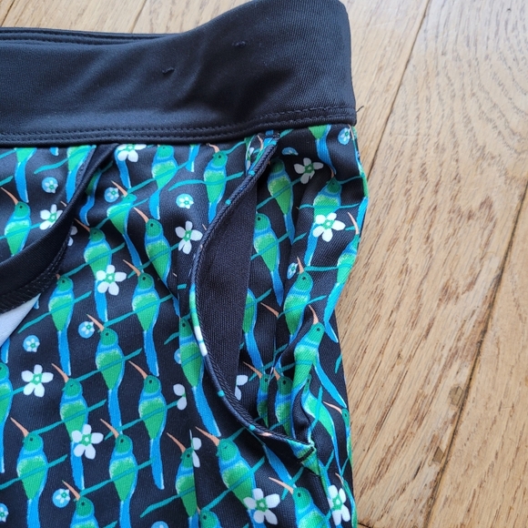 Callaway Golf True Sculpt Wrap Skort Hummingbird Print Pockets L - Picture 3 of 10